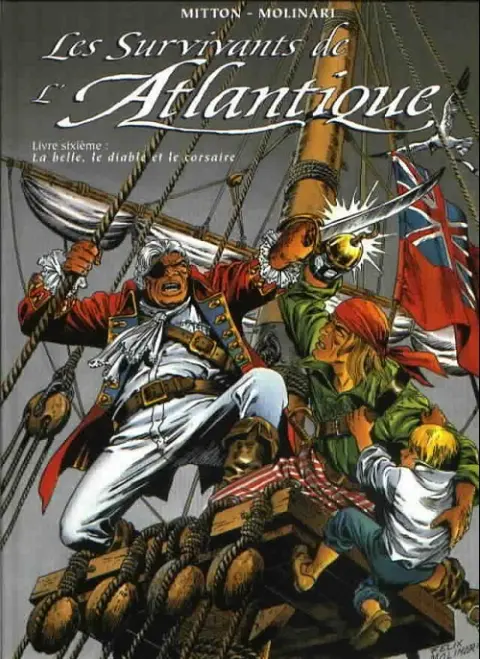 Les Survivants de l'Atlantique Tome 6 La belle, le diable et le corsaire