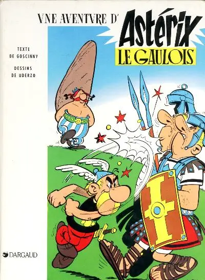 Couverture de l'album Astérix Tome 1 Astérix le gaulois