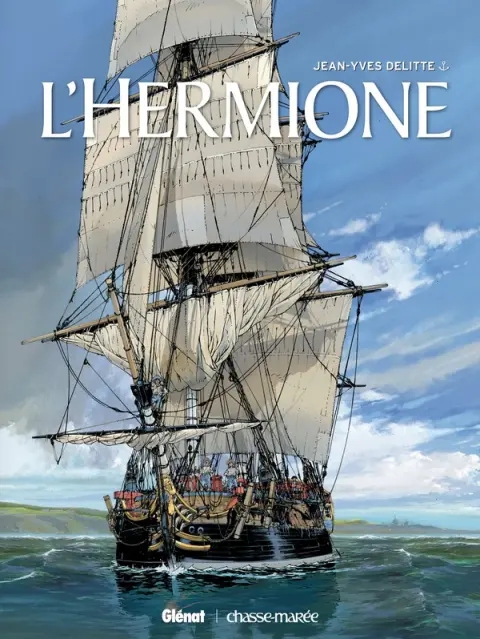 Couverture de l'album Black Crow raconte L'Hermione