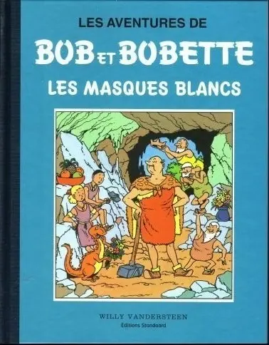 Couverture de l'album Bob et Bobette Tome 7 Les masques blancs