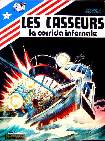 Couverture de l'album Les Casseurs Tome 5 La corrida infernale
