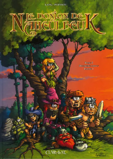 Couverture de l'album Le Donjon de Naheulbeuk Tome 3 Deuxième saison, partie 1