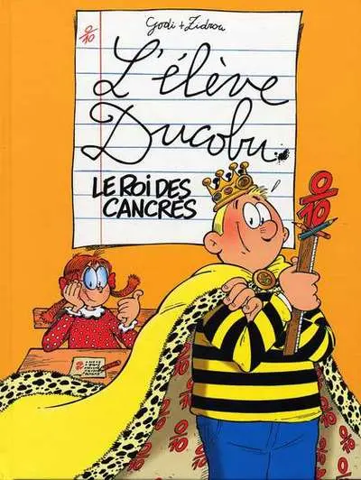 Couverture de l'album L'Élève Ducobu Tome 5 Le roi des cancres