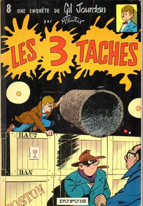 Couverture de l'album Gil Jourdan Tome 8 Les 3 taches