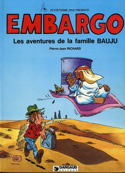 Couverture de l'album Les aventures de la famille Bauju Embargo