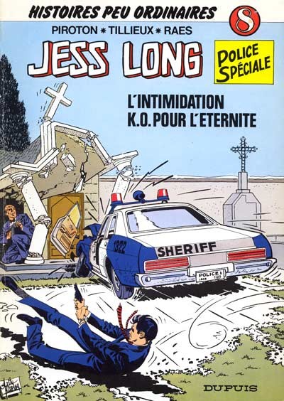Couverture de l'album Jess Long Tome 8 L'intimidation - K.O. pour l'éternité