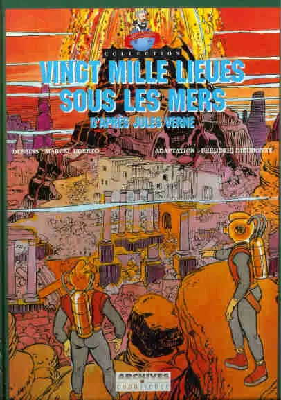 Couverture de l'album Jules Verne Tome 1 Vingt mille lieues sous les mers
