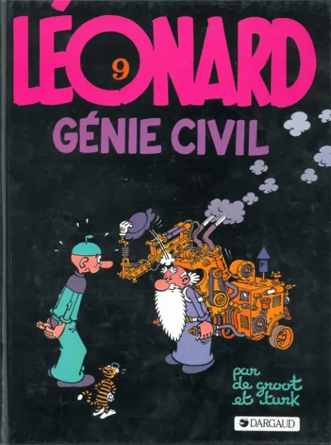 Couverture de l'album Léonard Tome 9 Génie civil