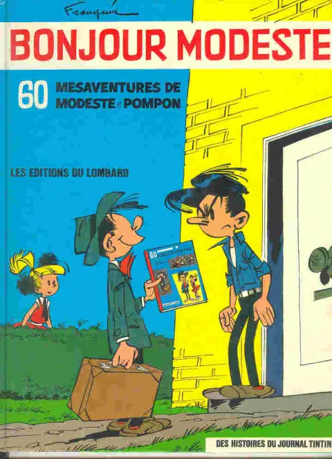 Couverture de l'album Modeste et Pompon Tome 2 Bonjour Modeste