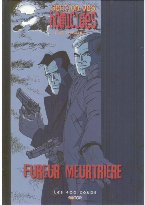 Couverture de l'album Section des homicides Tome 2 Fureur meurtrière