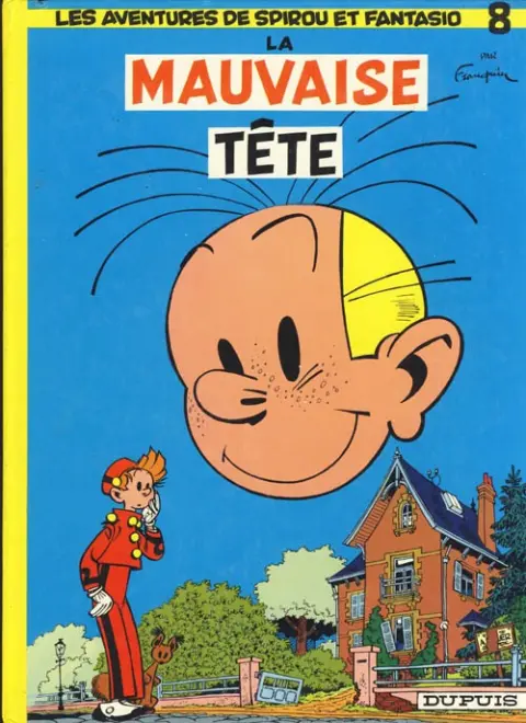 Couverture de l'album Spirou et Fantasio Tome 8 La mauvaise tête