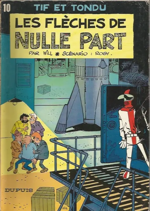 Couverture de l'album Tif et Tondu Tome 10 Les flèches de nulle part