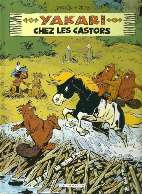 Couverture de l'album Yakari Tome 3 Yakari chez les castors