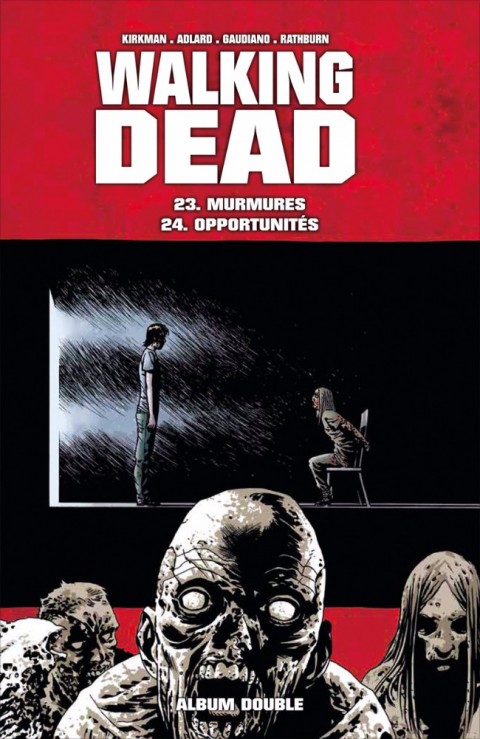 Couverture de l'album Walking Dead Tomes 23 et 24 Murmures - Opportunités