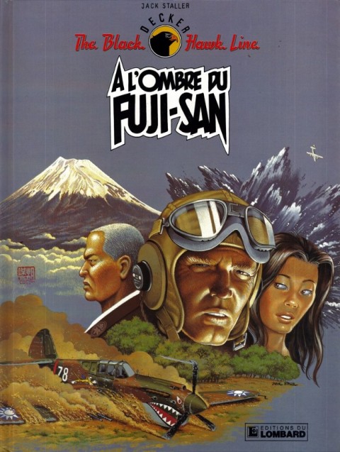 Couverture de l'album The Black Hawk Line Tome 3 A l'ombre du Fuji-San