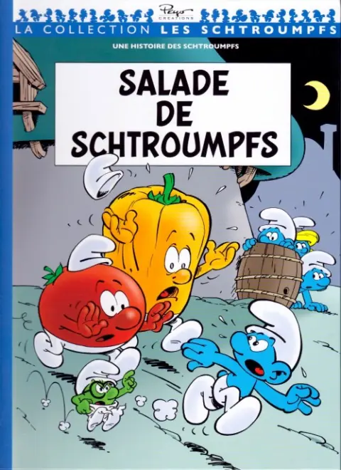 Les Schtroumpfs Tome 12 Salade de Schtroumpfs