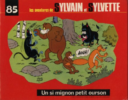 Couverture de l'album Sylvain et Sylvette Tome 85 Un si mignon petit ourson