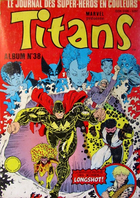 Couverture de l'album Titans Album N° 38