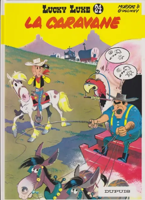 Couverture de l'album Lucky Luke Tome 24 La caravane