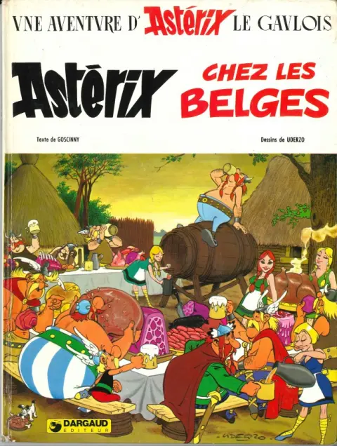 Couverture de l'album Astérix Tome 24 Astérix chez les Belges