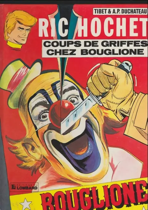 Couverture de l'album Ric Hochet Tome 25 Coups de griffes chez Bouglione