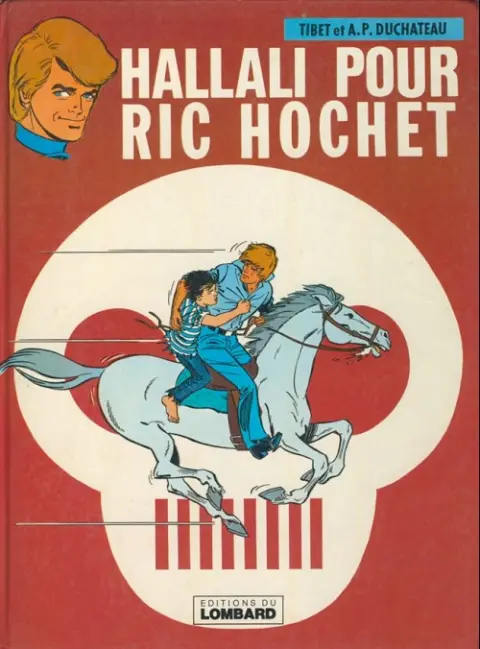 Couverture de l'album Ric Hochet Tome 28 Hallali pour Ric Hochet