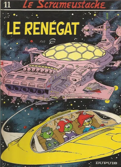 Couverture de l'album Le Scrameustache Tome 11 Le renégat