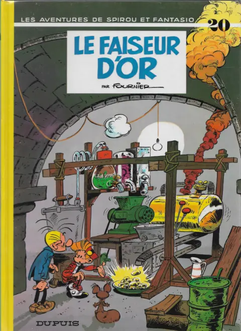 Couverture de l'album Spirou et Fantasio Tome 20 Le faiseur d'or