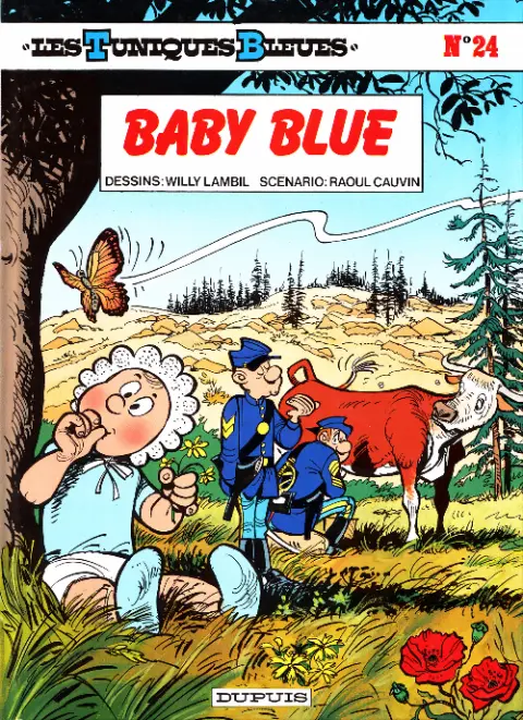 Couverture de l'album Les Tuniques Bleues Tome 24 Baby blue