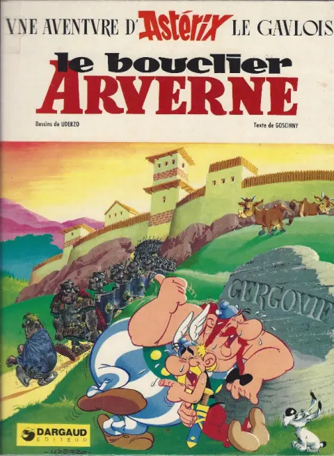 Couverture de l'album Astérix Tome 11 Le bouclier Arverne