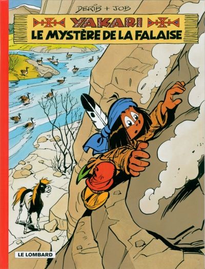 Couverture de l'album Yakari Tome 25 Le Mystère de la falaise