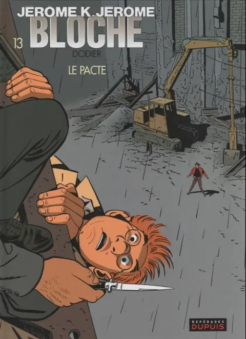 Couverture de l'album Jérôme K. Jérôme Bloche Tome 13 Le pacte