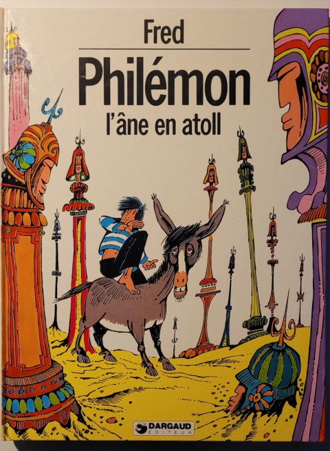Couverture de l'album Philémon Tome 9 l'âne en atoll