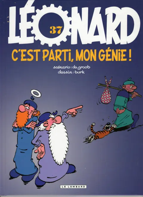 Couverture de l'album Léonard Tome 37 C'est parti, mon génie !