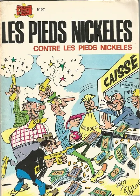 Couverture de l'album Les Pieds Nickelés Tome 67 les pieds nickelés contre les pieds nickelés