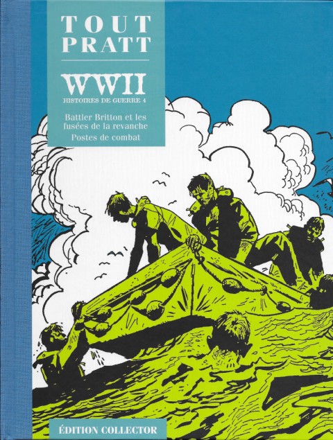 Couverture de l'album Tout Pratt Tome 46 WW II - Histoires de guerre 4