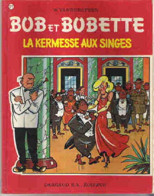 Couverture de l'album Bob et Bobette Tome 77 La Kermesse aux singes