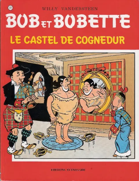 Couverture de l'album Bob et Bobette Tome 127 Le castel de Cognedur