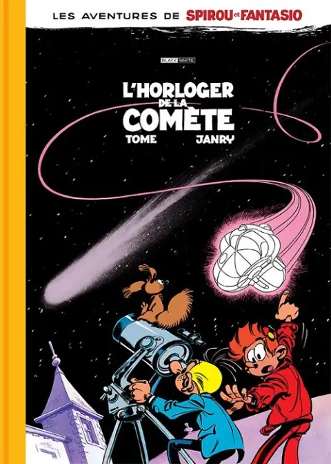 Couverture de l'album Spirou et Fantasio Tome 36 L'horloger de la comète