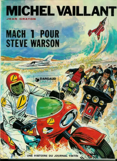Couverture de l'album Michel Vaillant Tome 14 Mach 1 pour Steve Warson
