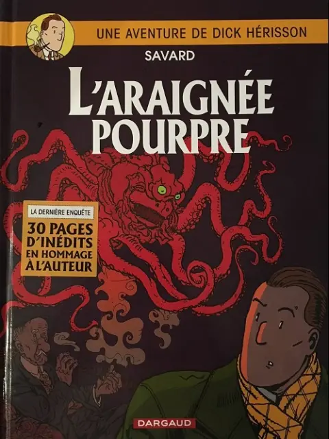 Couverture de l'album Dick Hérisson Tome 11 L'araignée pourpre