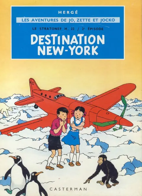 Couverture de l'album Les Aventures de Jo, Zette et Jocko Tome 2 Destination New-York