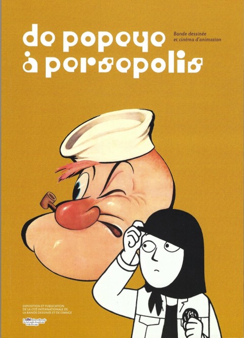Couverture de l'album De Popeye à Persepolis Bande dessinée et film d'animation