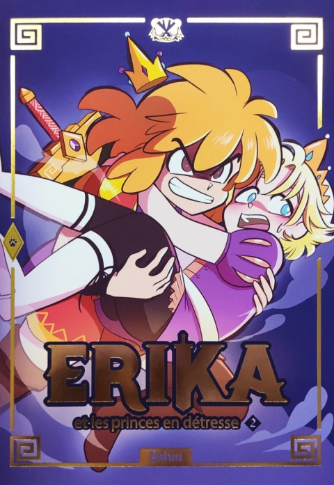 Couverture de l'album Erika et les princes en détresse Tome 2