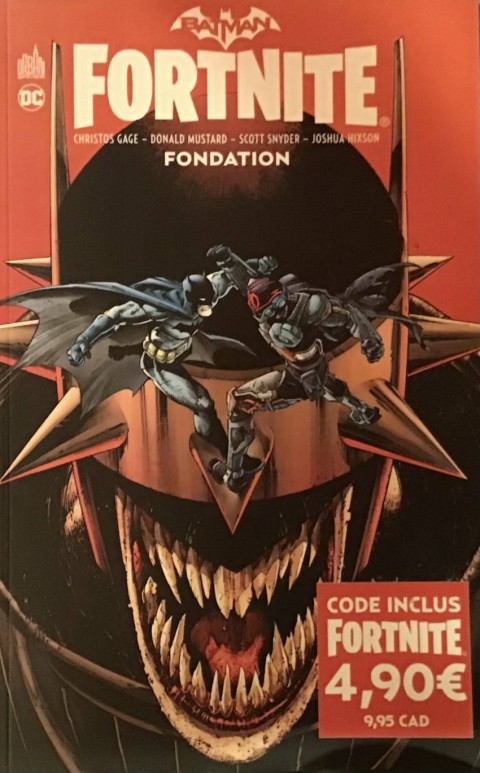 Couverture de l'album Batman - Fortnite 2 Fondation