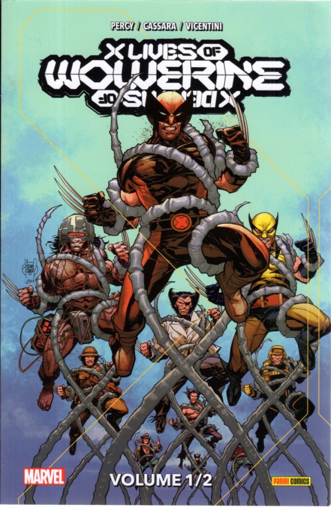 Couverture de l'album X lives / X deaths of Wolverine Volume 1/2