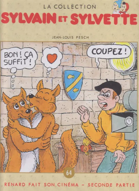 Sylvain et Sylvette Tome 64 Renard fait son cinéma-seconde partie