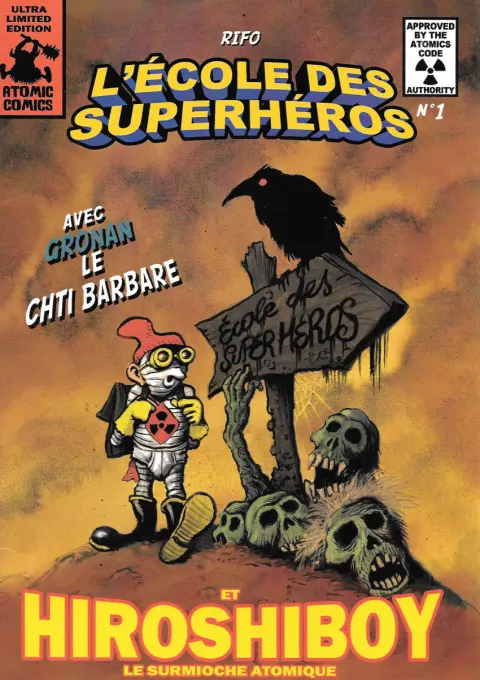 Atomic Comics 1 Hiroshiboy à l'école des superhéros
