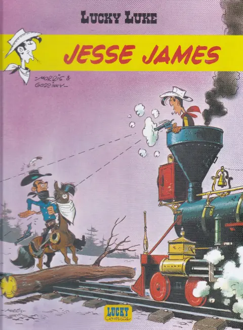Couverture de l'album Lucky Luke Tome 35 Jesse James