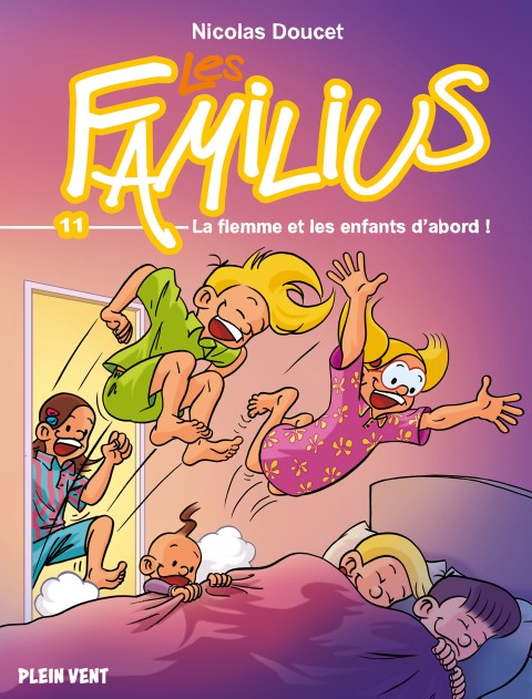 Couverture de l'album Les familius Tome 11 La flemme et les enfants d'abord